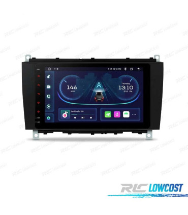 AUTO RADIO GPS ANRDOID 12 PARA MERCEDES W639 03-06 W203 00-04 W168 98-02 W209 98-05 W463 98-06
