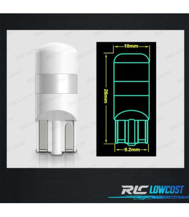 LÂMPADA LED H-POWER W5W T10