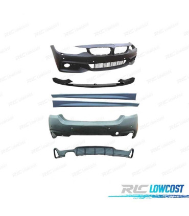 KIT CARROÇARIA BMW F36 GRAN COUPE LOOK M PERFORMANCE PDC SRA