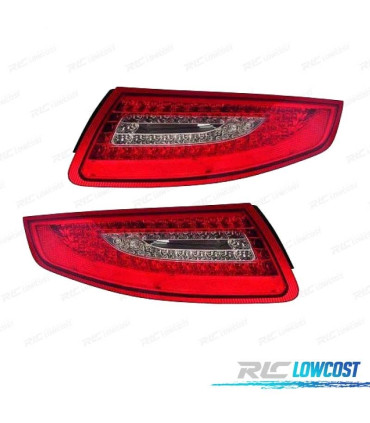 FAROLINS TRASEIROS PORSCHE 911 997 FULL LED 04-08