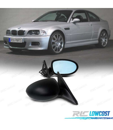 ESPELHOS RETROVISORES ELÉTRICOS BMW E46 COUPE 98-03 CALEFACTABLES MANUAL LOOK M3