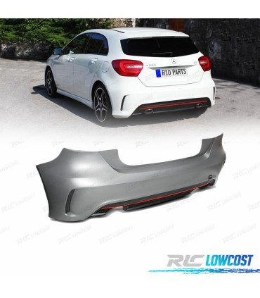 PARA-CHOQUES TRASEIRO MERCEDES A W176 12-15 LOOK AMG