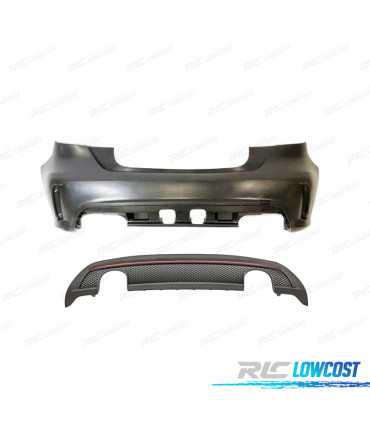 PARA-CHOQUES TRASEIRO MERCEDES A W176 12-15 LOOK AMG
