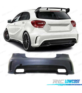 PARA-CHOQUE TRASEIRO MERCEDES CLASE A W176 12-15 LOOK AMG A45