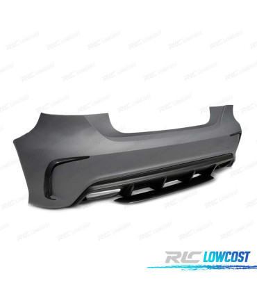 PARA-CHOQUES TRASEIRO MERCEDES A W176 15-18 LOOK AMG A45