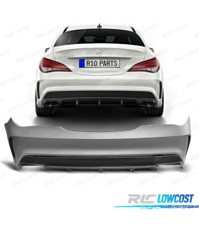 PARA-CHOQUES TRASEIRO MERCEDES CLASE CLA W117 C117 X117 13-18 LOOK CLA45 AMG