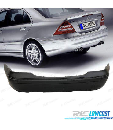 PARA-CHOQUE TRASEIRO MERCEDES CLASE C W203 SEDAN 01-07 LOOK C32 AMG