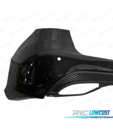 PARA-CHOQUE TRASEIRO MERCEDES CLASSE C W205 15-18 LOOK AMG PDC