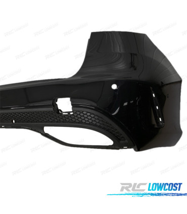PARA-CHOQUE TRASEIRO MERCEDES CLASSE C W205 15-18 LOOK AMG PDC