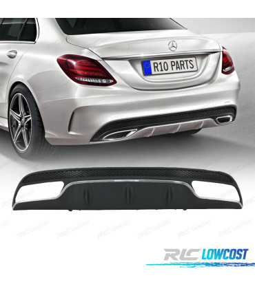 DIFUSOR MERCEDES CLASE C W205 15-18 LOOK AMG