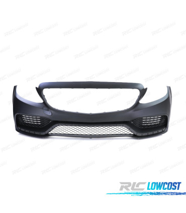 PARA-CHOQUES FRONTAL MERCEDES C-CLASS W205 15-18 LOOK C63
