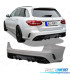 PARA-CHOQUE TRASEIRO MERCEDES CLASSE C W205 5P 19- LOOK C43 PDC