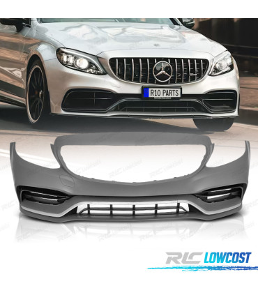 PARA-CHOQUES FRONTAL MERCEDES CLASE C W205 19- LOOK AMG C63