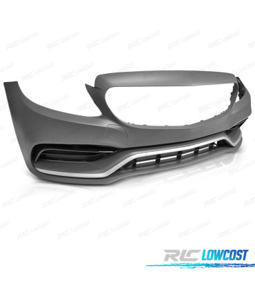 PARA-CHOQUES FRONTAL MERCEDES CLASE C W205 19- LOOK AMG C63