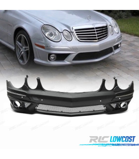 PARA-CHOQUES FRONTAL MERCEDES CLASE E W211 07-10 LOOK E63 AMG PDC