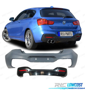 PARA-CHOQUES TRASEIRO BMW F20 F21 15-19 LOOK M