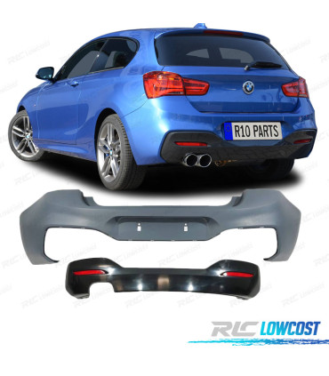 PARA-CHOQUES TRASEIRO BMW F20 F21 15-19 LOOK M