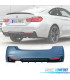 PARA-CHOQUE TRASEIRO BMW F32 F33 LOOK M PERFORMANCE