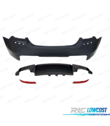 PARA-CHOQUES TRASEIRO BMW F10 F18 11-16 LOOK M5