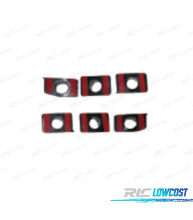 KIT 6 SOPORTES BMW F20 F21 11-14  M TECH PARA-CHOQUE DIANTEIRO