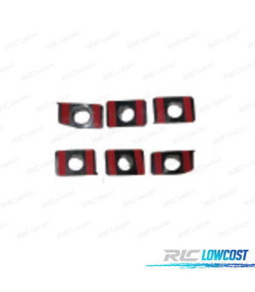 KIT 6 SOPORTES BMW F20 F21 11-14  M TECH PARA-CHOQUE DIANTEIRO