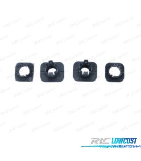 KIT 4 SUPORTES BMW F30 F31 12-18 M TECH PARA-CHOQUE DIANTEIRO