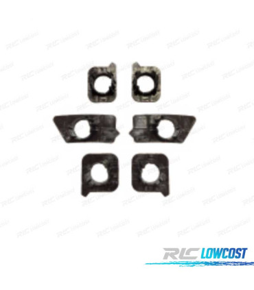 KIT 6 SOPORTES BMW G30 G31 16- M TECH PARA-CHOQUE DIANTEIRO