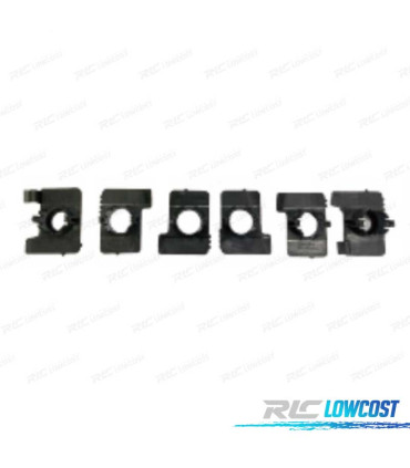 CONJUNTO 6 SUPORTES MERCEDES A-CLASS W176 13- AMG PARA-CHOQUES FRONTAL