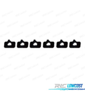 CONJUNTO 6 SUPORTES MERCEDES CLASSE CLA W117 13- LOOK AMG PARA-CHOQUES TRASEIRO