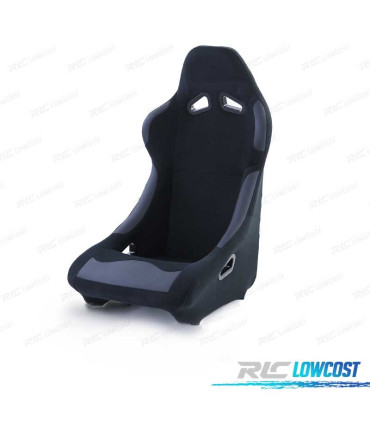 BAQUET BACKET DESPORTIVA PRETA LOOK POLE POSITION