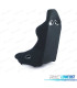 BAQUET BACKET DESPORTIVA PRETA LOOK POLE POSITION