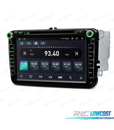 AUTO RADIO GPS ANDROID 12 SKODA FABIA OCTAVIA ROOMSTER SUPERB USB GPS TACTIL HD