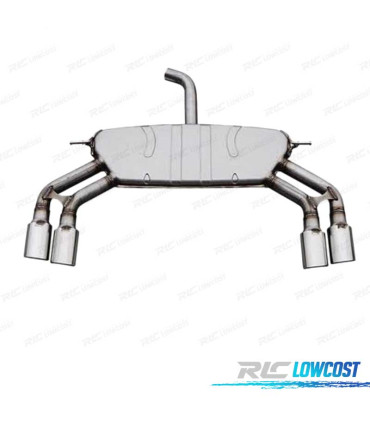 PANELA DE ESCAPE AUDI A3 SEDAN 13-20 LOOK S3