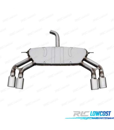 PANELA DE ESCAPE AUDI A3 S-LINE SEDAN 13-20 LOOK S3