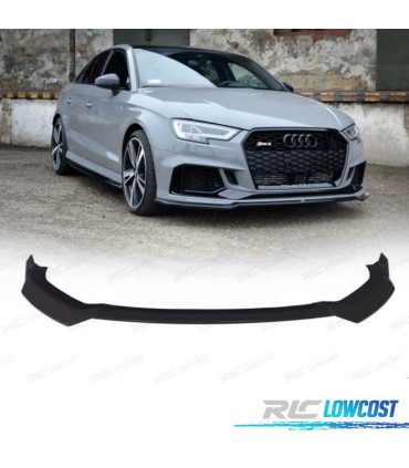 SPOILER LIP AUDI A3 S LINE SEDAN 17-20 LOOK RS3