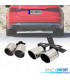 PONTEIRAS DE ESCAPE AUDI LOOK S4 09-15