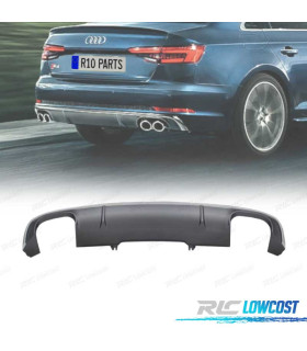 DIFUSOR AUDI A4 B9 S-LINE 16-19 LOOK S4