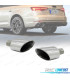 PONTEIRAS DE ESCAPE AUDI A4 B9 A5 F5 LOOK RS 16-19 CROMADO