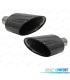 PONTEIRAS DE ESCAPE AUDI A4 16-19 LOOK RS4 PRETO