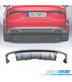 DIFUSOR AUDI A5 S LINE 17-20 LOOK S5