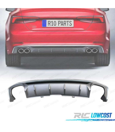 DIFUSOR AUDI A5 S LINE 17-20 LOOK S5