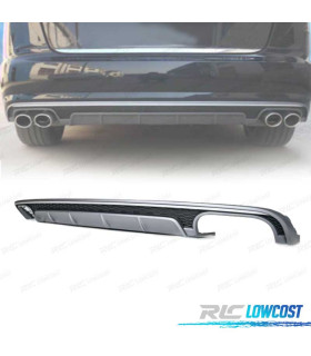 DIFUSOR AUDI A6 16-18 LOOK S6