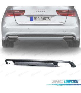 DIFUSOR AUDI A6 S LINE 16-18 LOOK S6