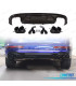 DIFUSOR AUDI Q5 S LINE 18-20 LOOK SQ5 + PONTEIRAS DE ESCAPE PRETO