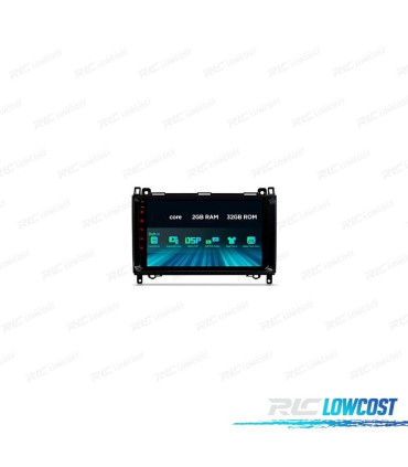 AUTO RÁDIO GPS ANDROID 13 PARA MERCEDES A B VITO VIANO SPRINTER