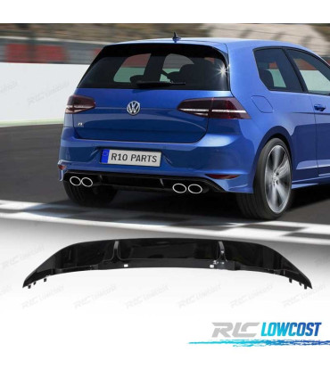 DIFUSOR VOLKSWAGEN VW GOLF 7 12-17 LOOK R LINE