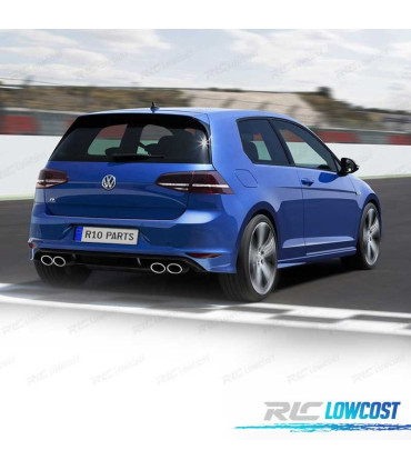 DIFUSOR VOLKSWAGEN VW GOLF 7 12-17 LOOK R LINE