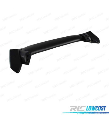 AILERON SPOILER TRASEIRO HONDA CIVIC HATCHBACK 16-20 LOOK TYPE R PRETO BRILHANTE