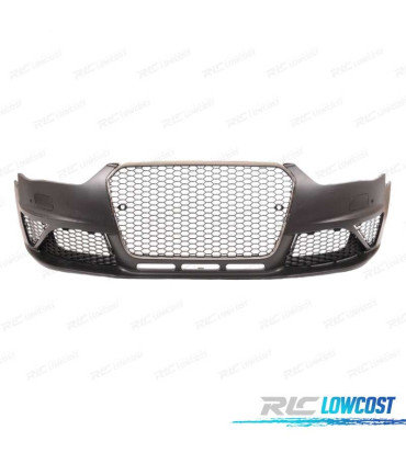 PARA-CHOQUES FRONTAL AUDI A4 B8 11-15 LOOK RS GRELHA CROMADA PDC SRA