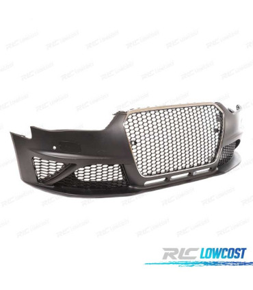 PARA-CHOQUES FRONTAL AUDI A4 B8 11-15 LOOK RS GRELHA CROMADA PDC SRA